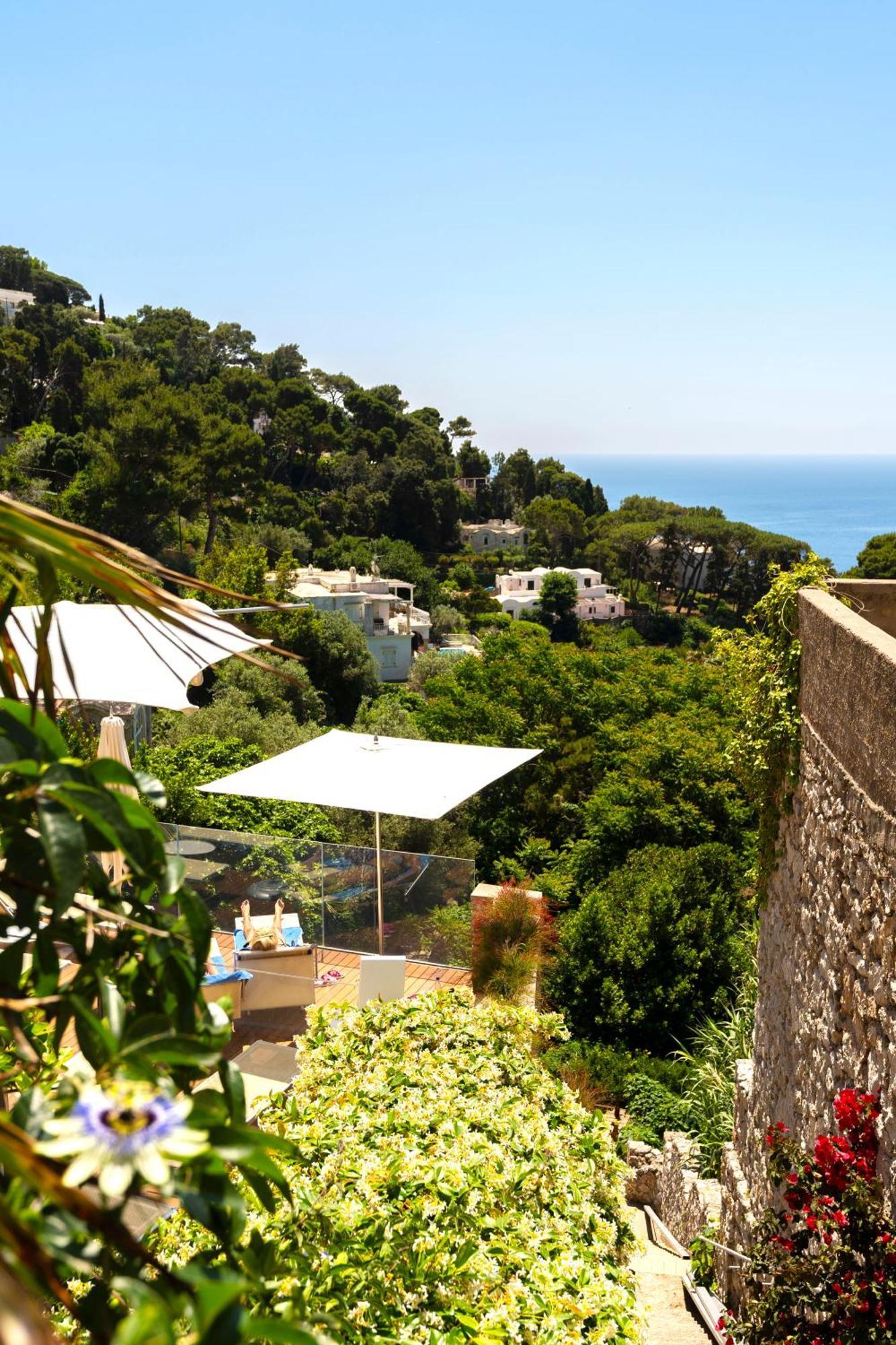 Hotel La Floridiana Capri Esterno foto