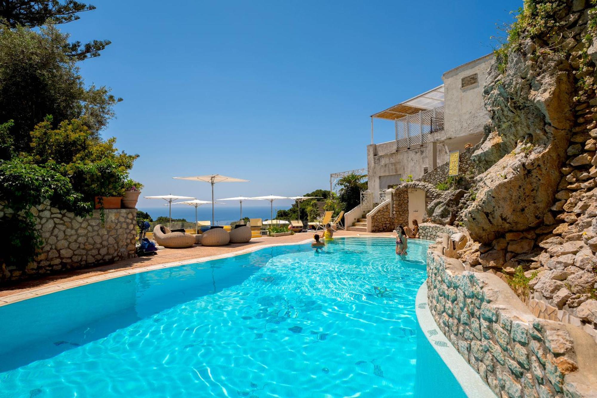 Hotel La Floridiana Capri Esterno foto