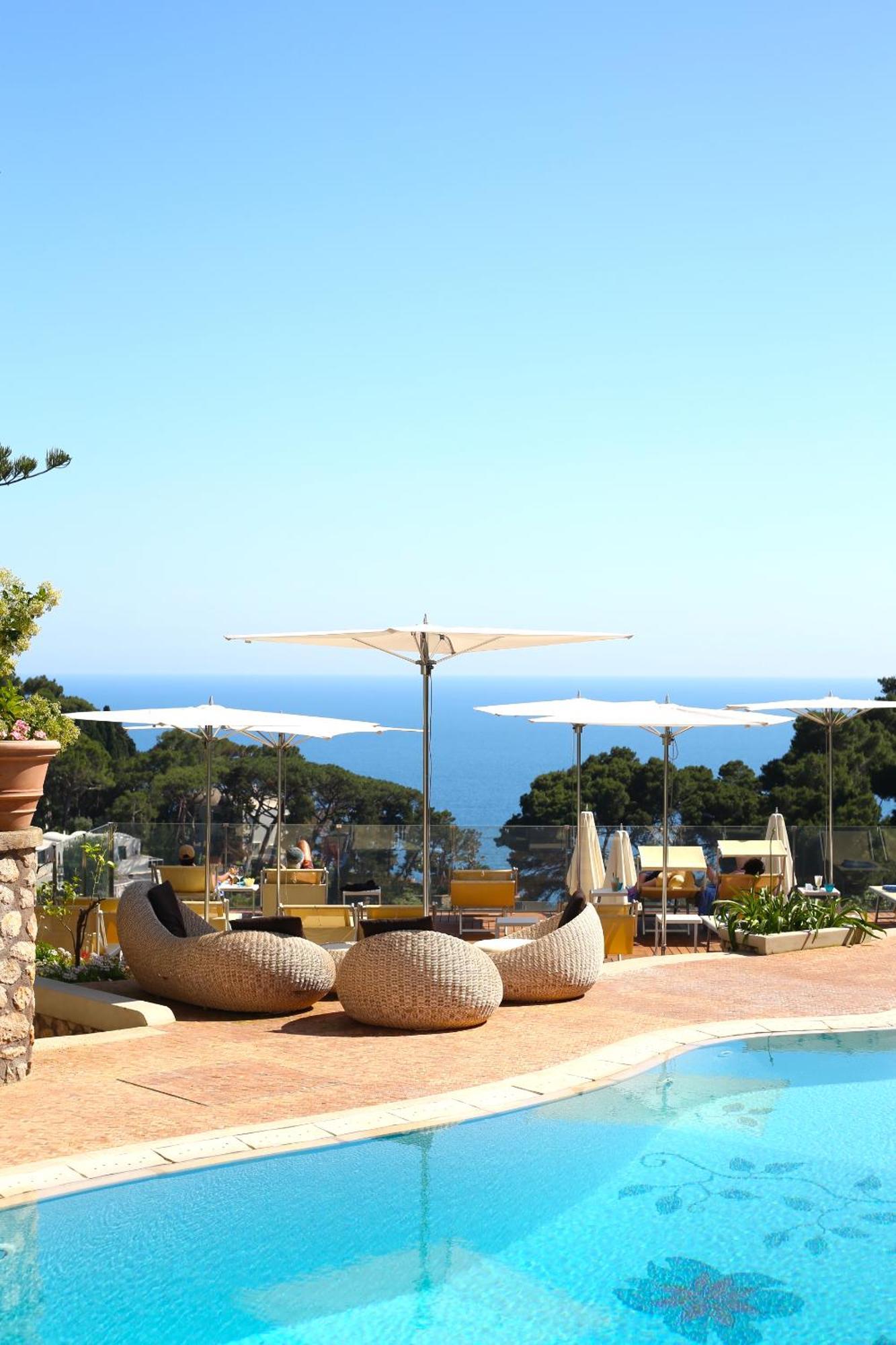Hotel La Floridiana Capri Esterno foto